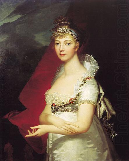 Jean-Laurent Mosnier German born Princess Louise of Baden china oil painting image